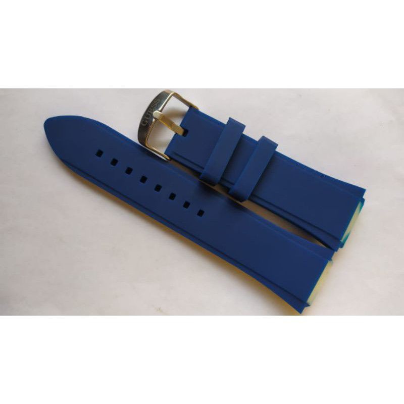 STRAP TALI JAM GUESS RUBBER ORIGINAL UKURAN 22MM RUBBER SILICONE STRAP GUESS 22MM