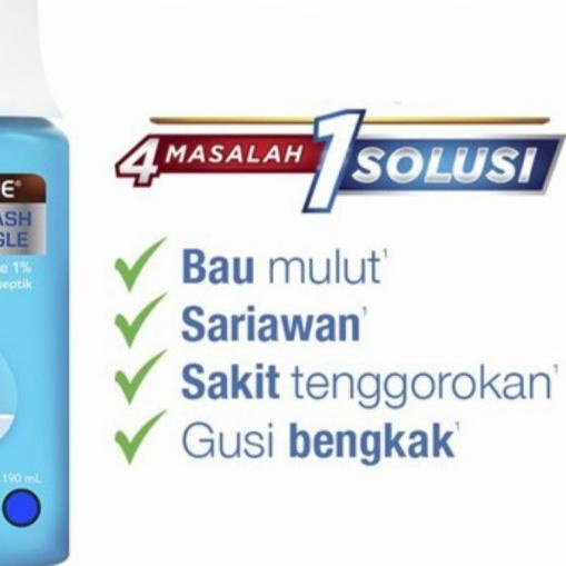 ⅍ Betadine Kumur Gargle 190ml - 190ml ✩