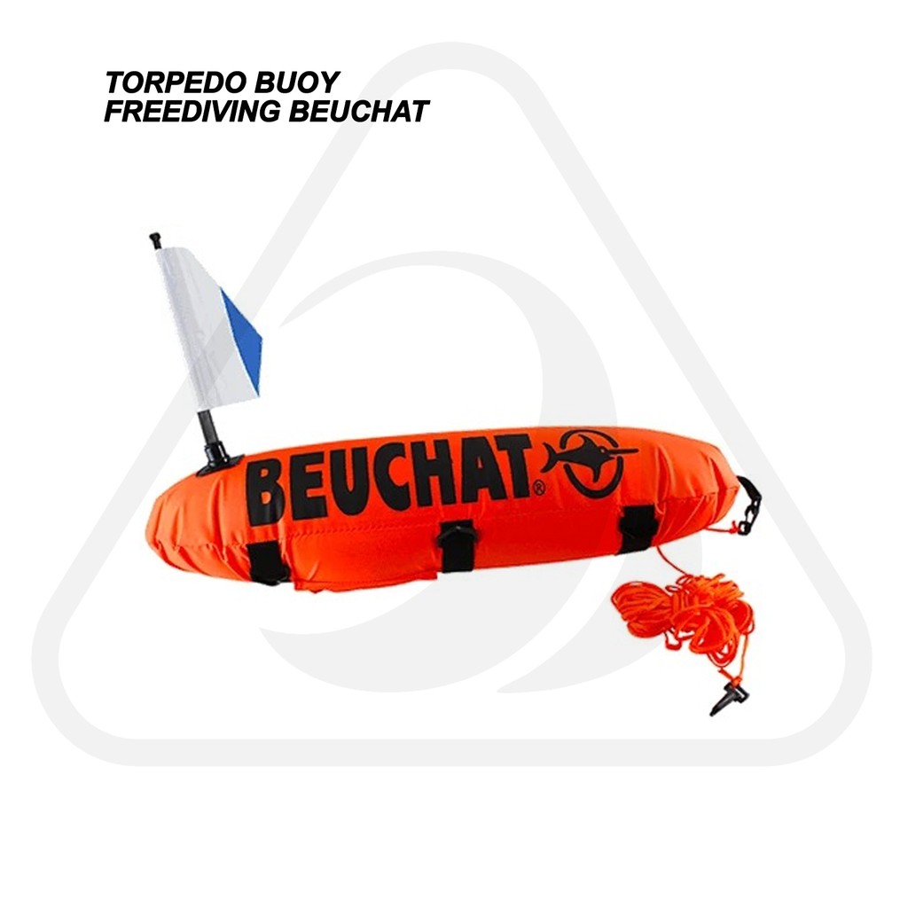 Pelampung Panah Tembak Ikan Spearfising Torpedo Buoy Speargun Float Selam Dive Beuchat