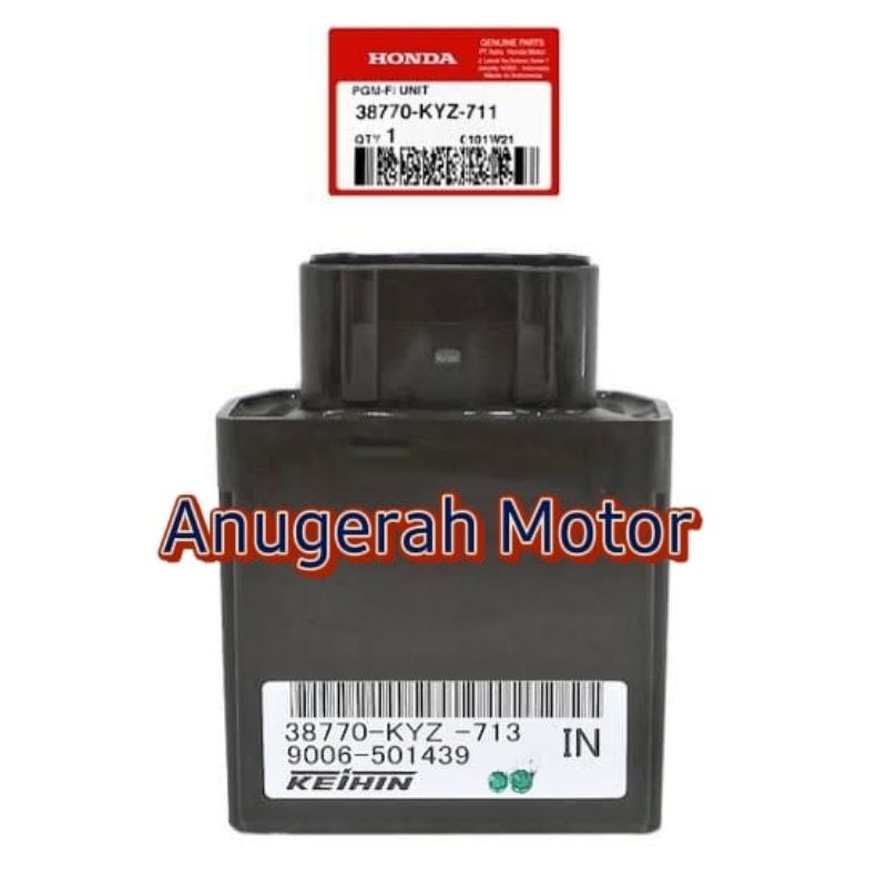 38770-KYZ-711 pgm F1 atau ecu helm in asli honda AHM