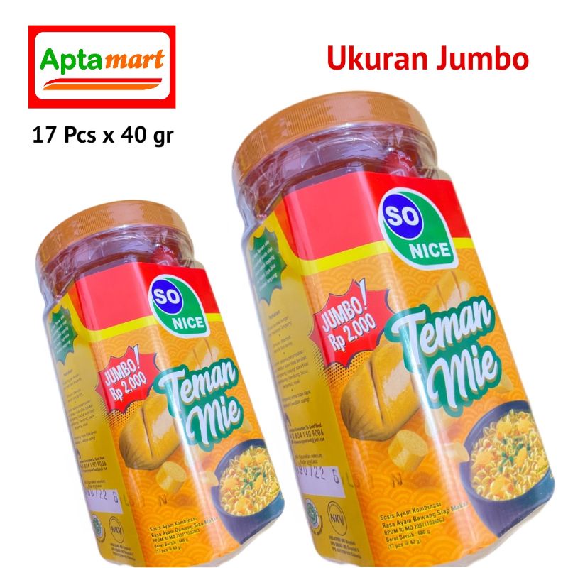 

So Nice Teman Mie Jumbo - 40 gr x 17 Pcs