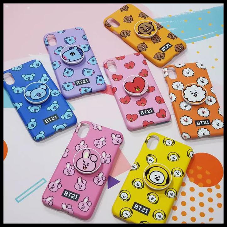Case Bt21 Popsocket Asus Max Pro M1 M2 A1K A3S A5S F11 V15 M20 A30 A50