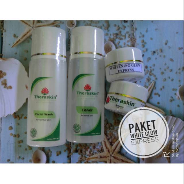 THERASKIN PAKET WHITE GLOW EXPRESS / PUTIH GLOWING