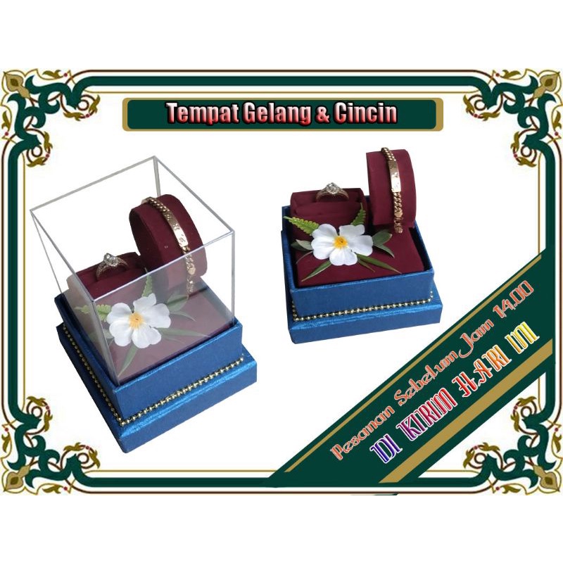 TEMPAT GELANG DAN CINCIN PERNIKAHAN,TEMPAT GELANG DAN CINCIN SESERAHAN,TEMPAT GELANG DAN CINCIN HANTARAN,TEMPAT GELANG DAN CINCIN TUNANGAN,TEMPAT GELANG DAN CINCIN PERHIASAN AKAD NIKAH,KOTAK PERHIASAN SESERAHAN,KOTAK HANTARAN PERNIKAHAN,BOX GELANG CINCIN