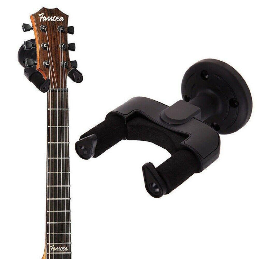 Tempelan Dinding Gitar Nanas New Hook Bass Ukulele Banjos Padded Holder