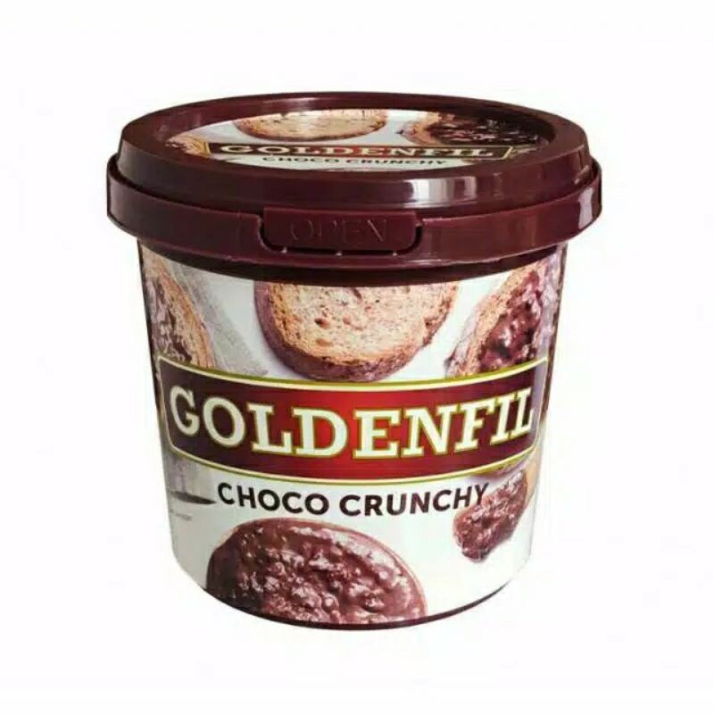 GoldenFill Selai Coklat Choco crunchy 1 KG