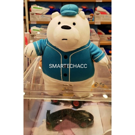 BONEKA MINISO WE BARE BEARS COLLECTION 4.0 PLUS TOY WITH OUTFIT/ GRIZZ/ICE BEAR