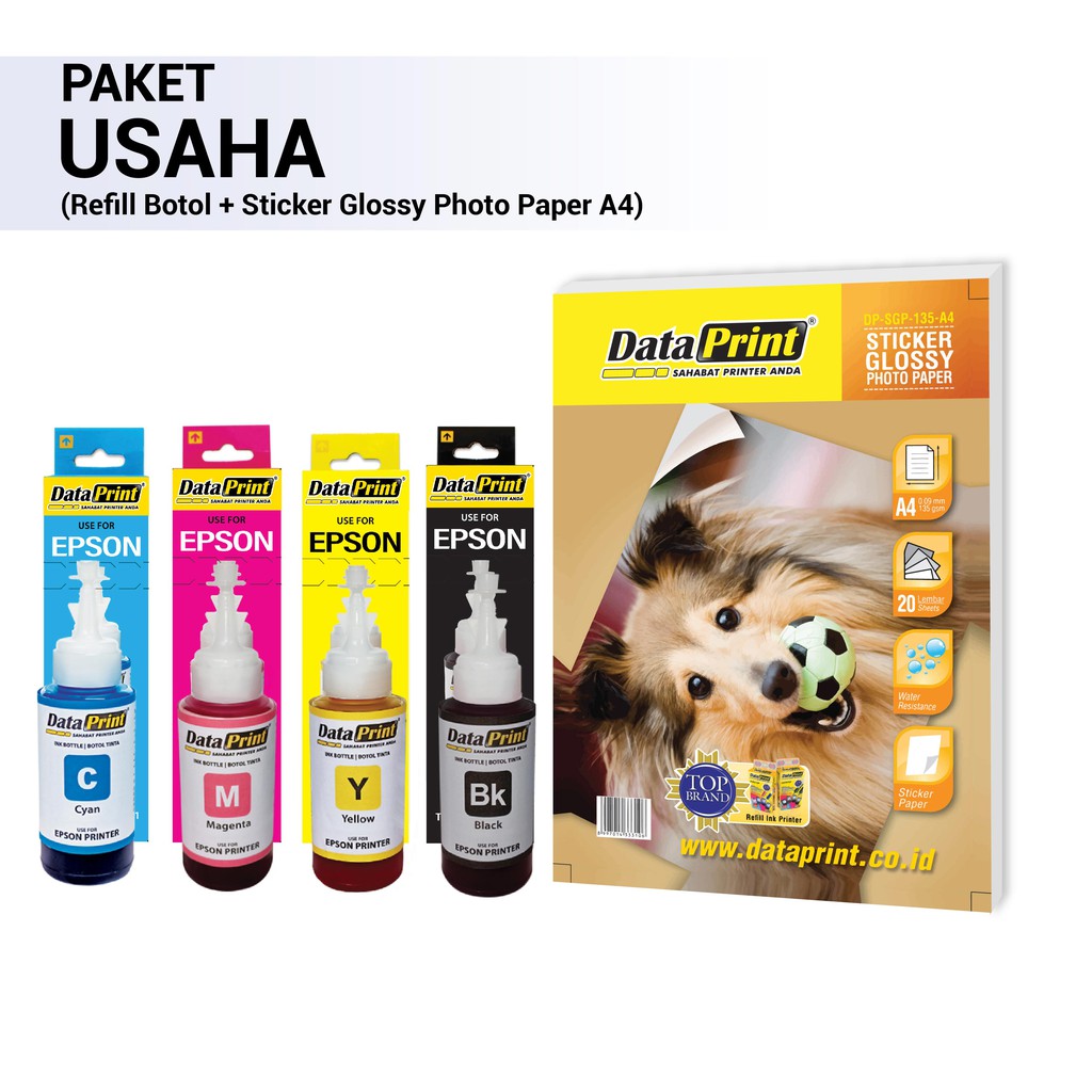 Dataprint Paket Usaha Untuk Printer Epson | Shopee Indonesia