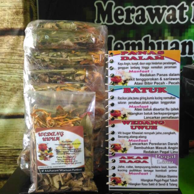 

WEDANGAN REMPAH " UWUH " JAMU GODOK HERBAL ALAMI