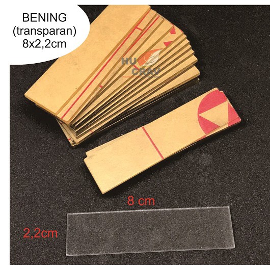 

Bahan Akrilik Nama Dada 8x2,2cm Name Tag WARNA TRANSPARAN