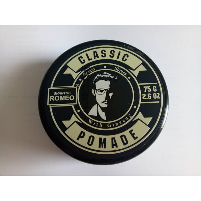 

alat kecantikan SHANTOS ROMEO CLASSIC POMADE BPOM