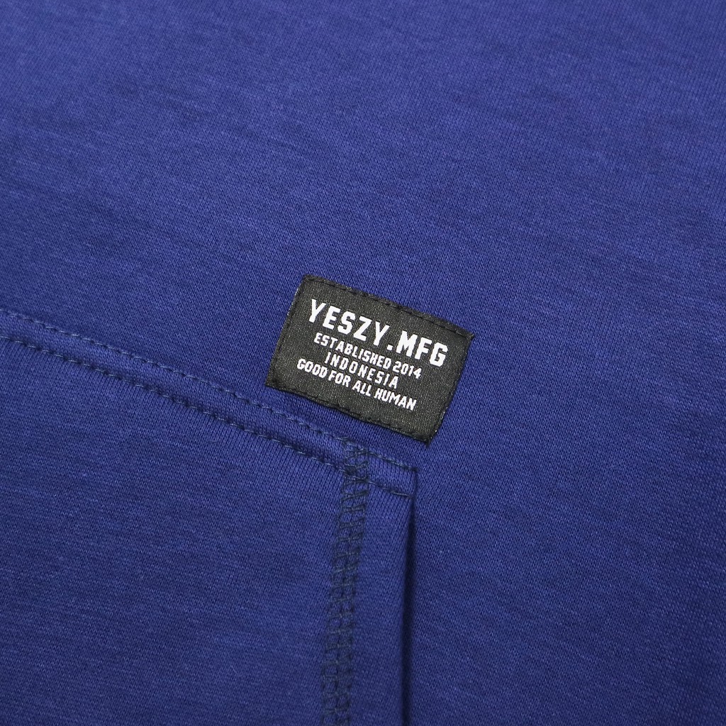 YESZY.MFG Hoodie Navy Classic II F. White