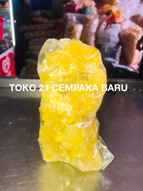 

Gula Batu Warna KUNING 500 gram | Gula Batu Kristal Asli Murni 500g