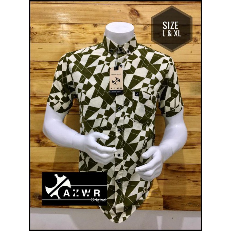 Kemeja Pria AZWR Original