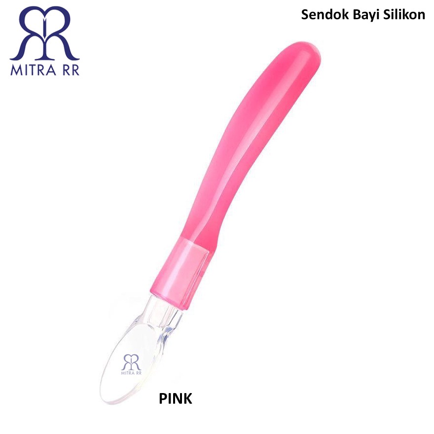 Sendok Makan Bayi Silikon Lentur Silicone Safety Spoon Perlengkapan MPASI