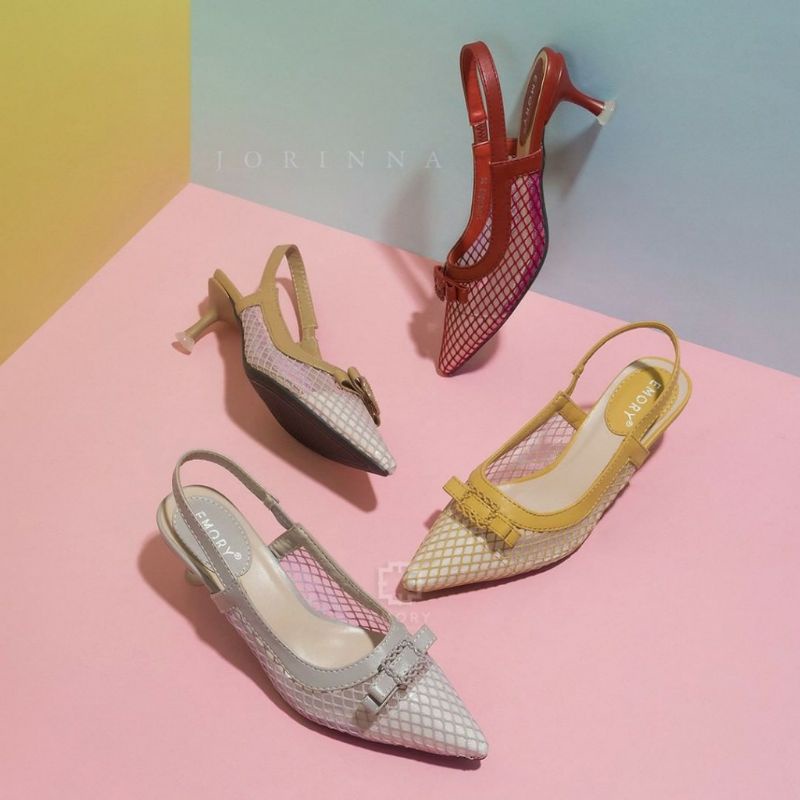 SANDAL EMORY Jorinna 17EMO3993 ORIGINAL BRAND #HEELS