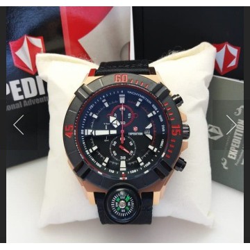 Expedition E 6772 MC Rosegold Black Pria Original bekas