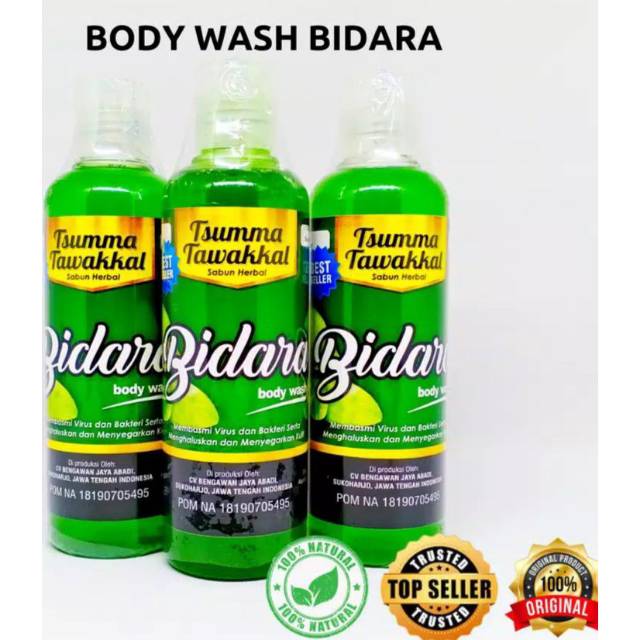 Sabun body wash bidara Tsumma tawakkal