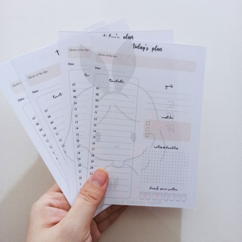 

LC Kertas Memo Notes Sheet No Lem per motif Part B