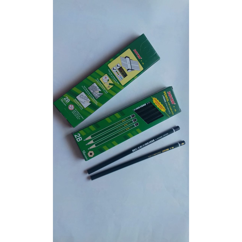 

Pensil 2B Joyko P-88 Hijau 1 Box (12Pcs)