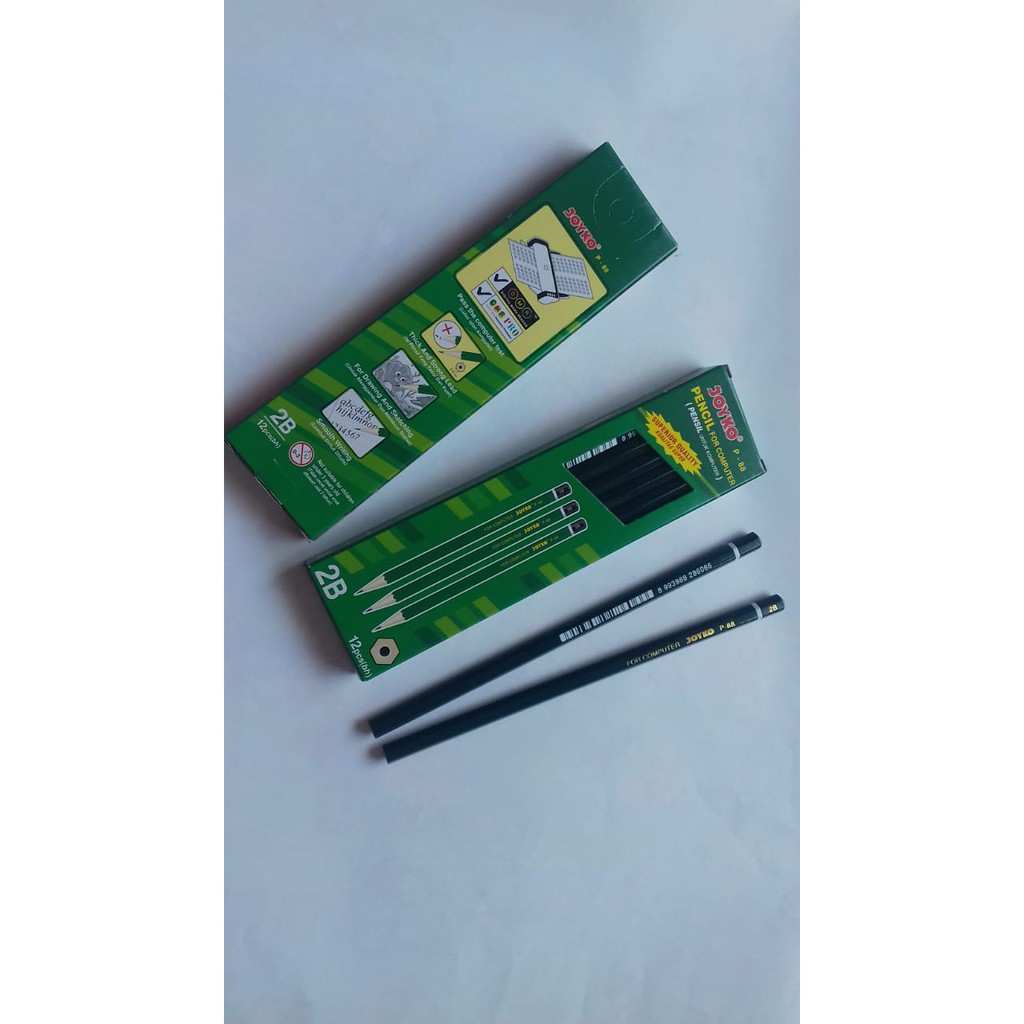 Jual Pensil 2B Joyko P-88 Hijau 1 Box (12Pcs) | Shopee Indonesia