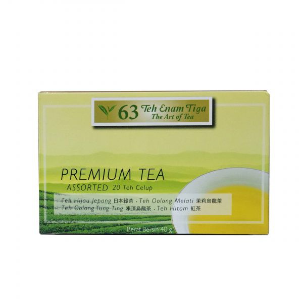 

Teh 63 Premium Oolong Assorted Celup / T63 Teh Celup ( Teh & Kesehatan )