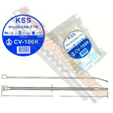 

Office & Stationery | Document Organizer | Kabel Ties Kss Cv100K (100 X 2.5Mm) Putih | Best Seller