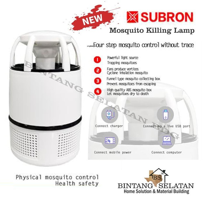 LAMPU PEMBASMI ANTI PENANGKAP NYAMUK MOSQUITO KILLER LAMP SUBRON