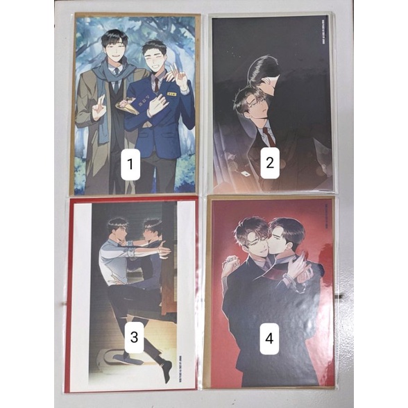 Official Postcard Manhwa BL Mad Place