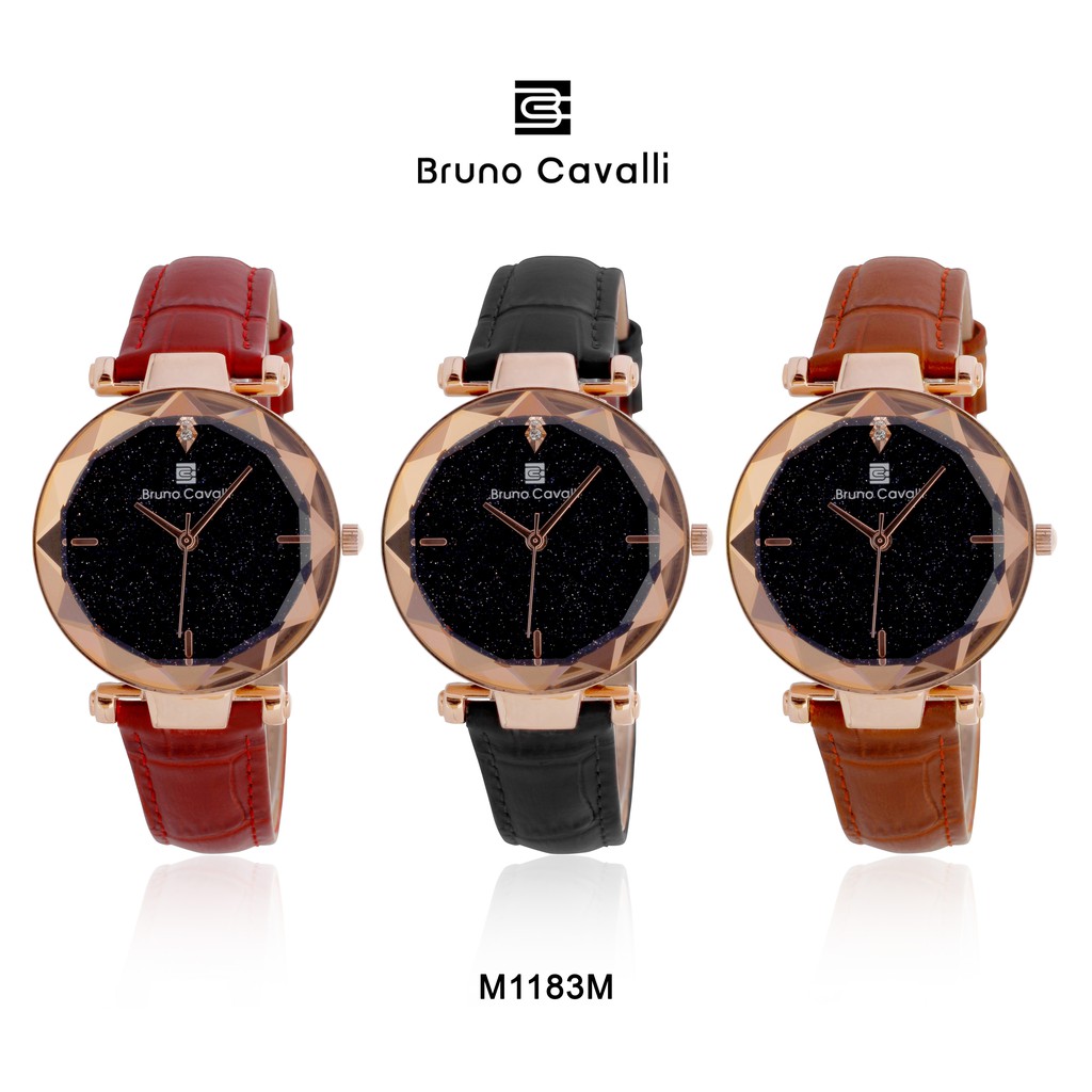 Jam Tangan Wanita Bruno Cavalli 1183 FREE BOX AND FREE PENA BRUNO CAVALLI