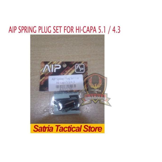 Limited Aip Stainless Steel Safety Spring Plug Set - Tokyo Marui Hi-Capa Sale