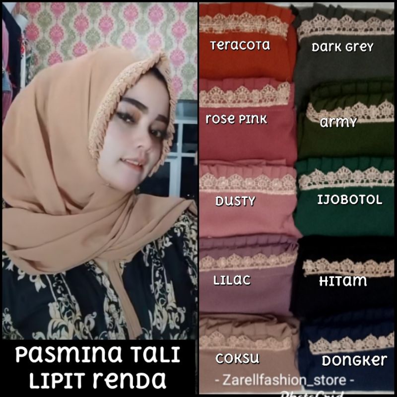 ZAZIZESTORE - PASHMINA KCB RENDA / PASMINA LIPIT RENDA