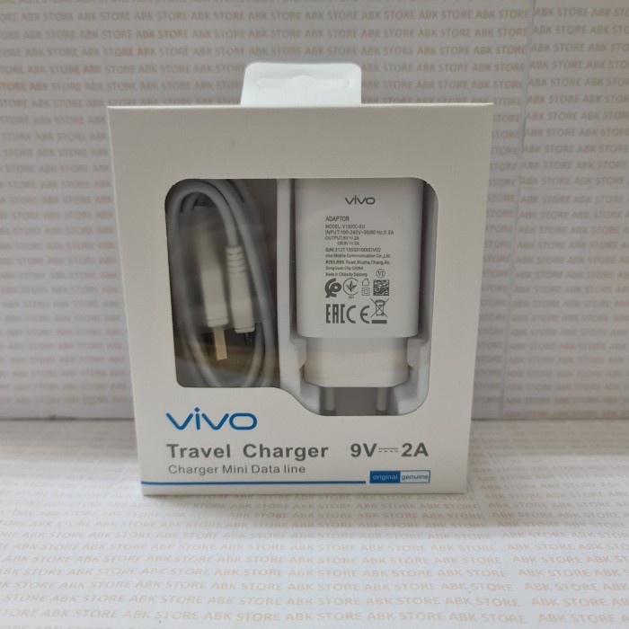 Charger Vivo Y12 Y15 Y17 S1 - Z1 Pro Y19 Micro Usb Fast Charging ORI mamanmobile
