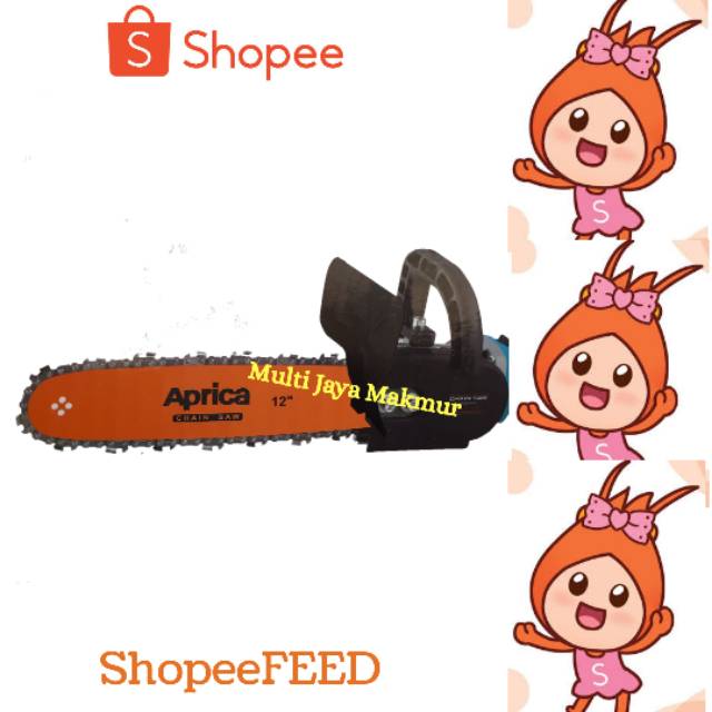 CHAIN SAW GERGAJI MINI ELECTRIC 12&quot; APRICA