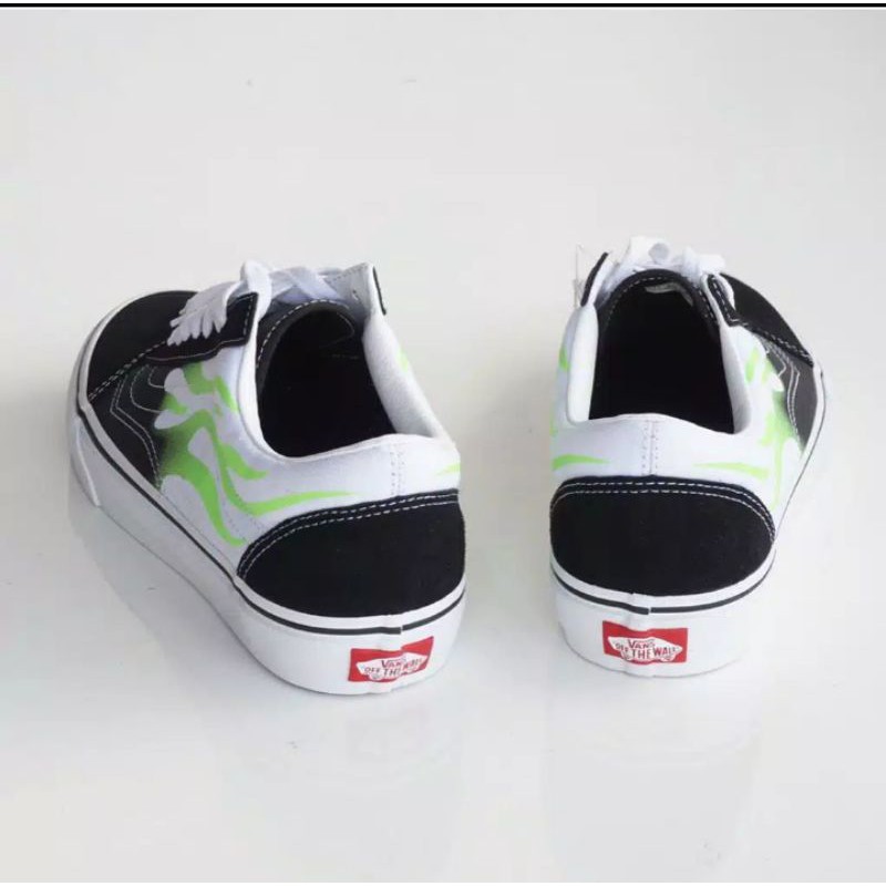 Vans Oldschool Flame Black/True White