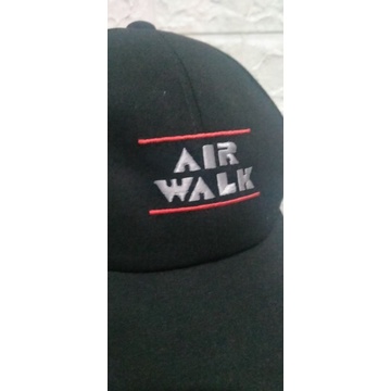 Topi Airwalk hitam original PRIA