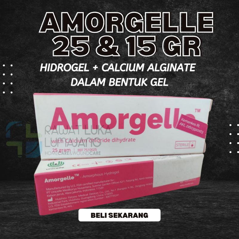 amorgelle dressing hidrogel +alginate