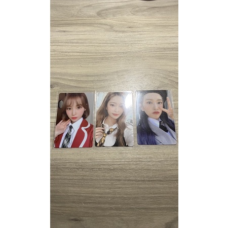 photocard secret diary izone chaewon yujin minju