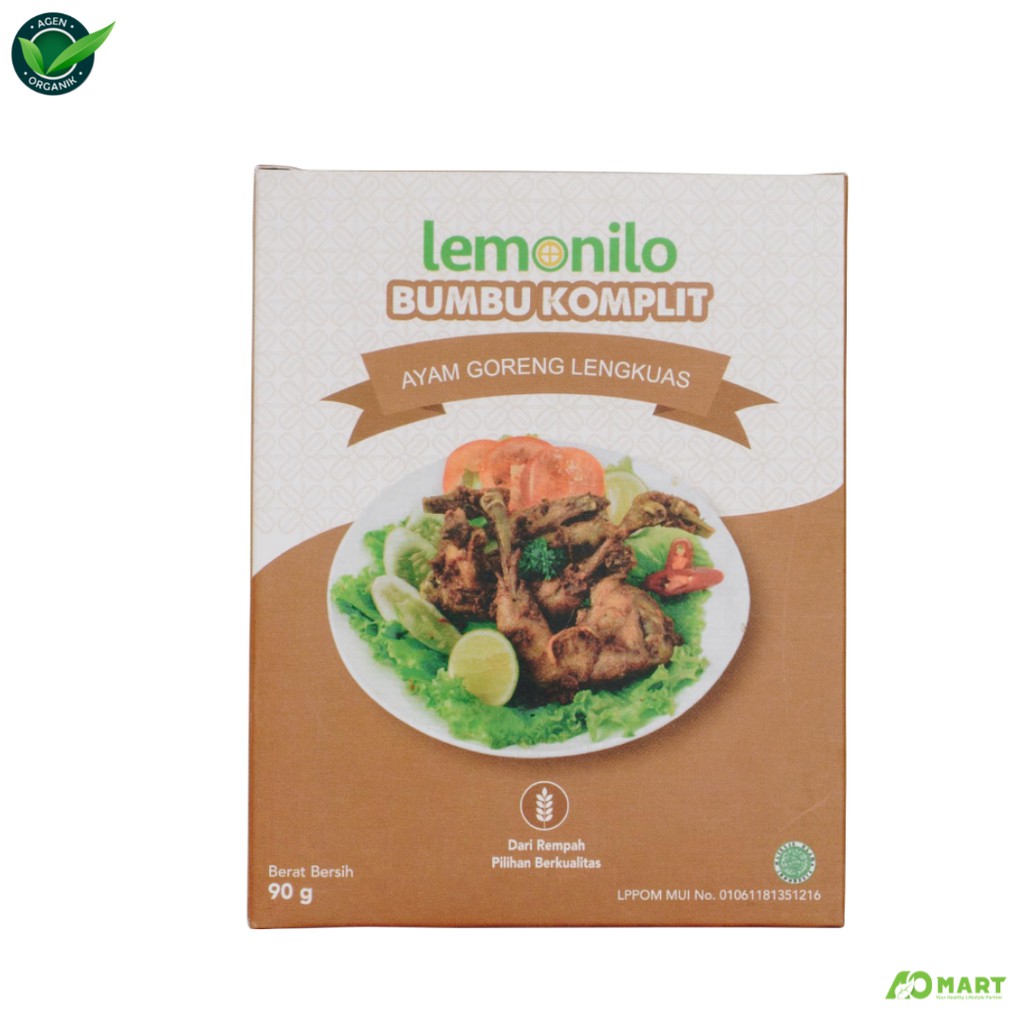 Lemonilo Bumbu Komplit Ayam Goreng Lengkuas 90Gr