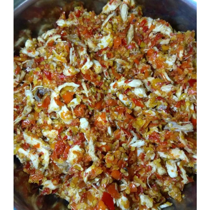 

Sambal Ayam Suwir 200 gr Homemade