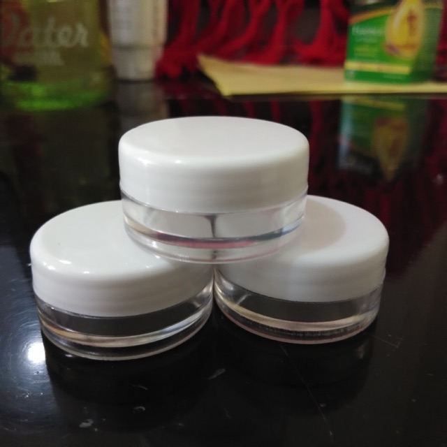  JAR  5gram 3gram pot  cream 3cc 5cc wadah kemasan kecil  