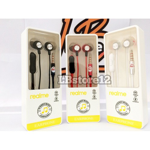 Earphone Realme shocking Extreme Mega Bass