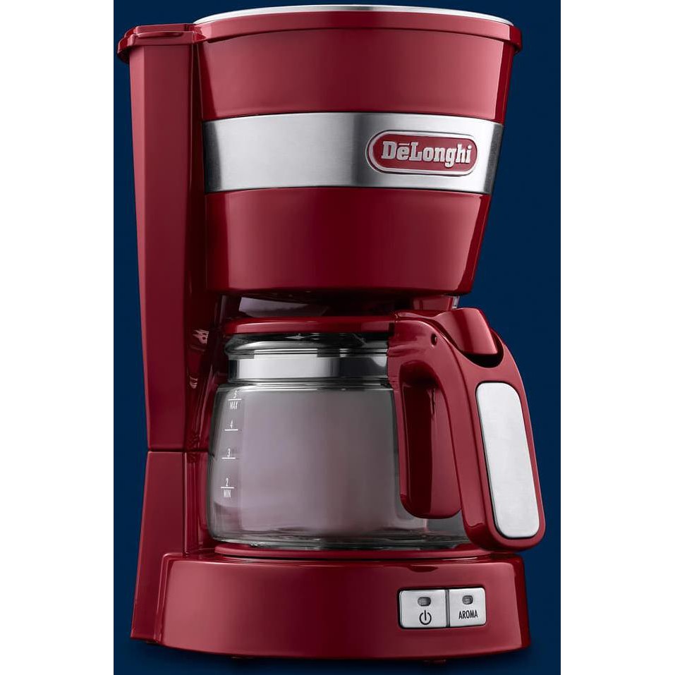 Delonghi ICM14011.R Drip Coffee Maker Mesin Kopi ICM 14011 Red
