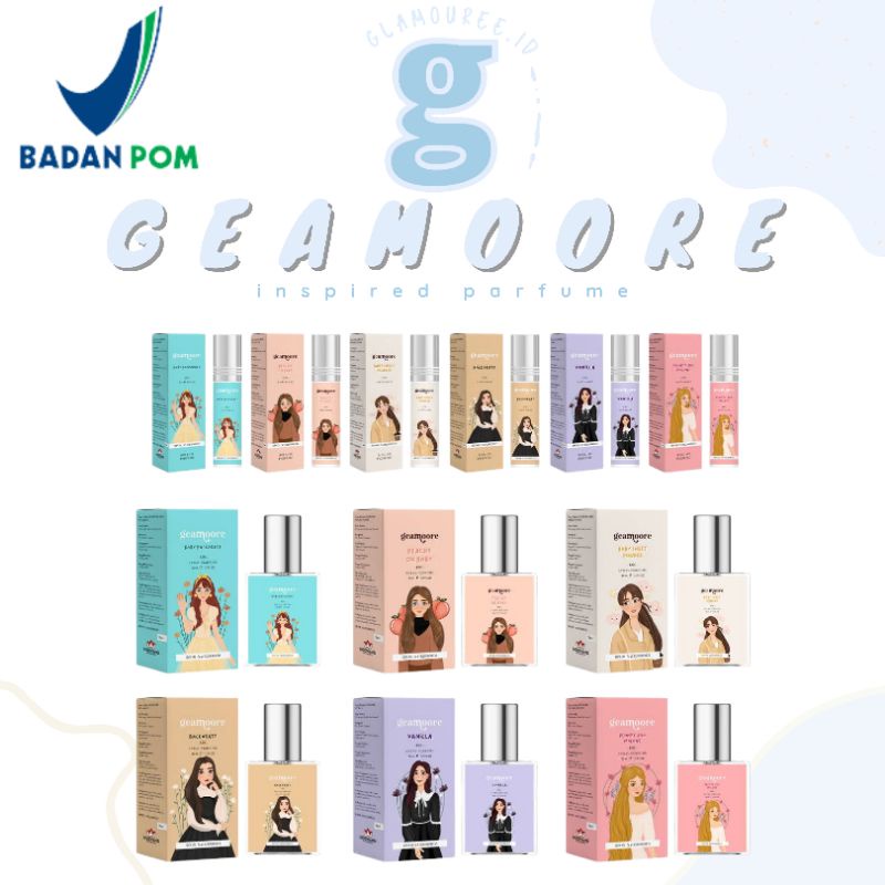 (BPOM) Parfum Geamoore / Perfume Geamoore Ukuran 6ml