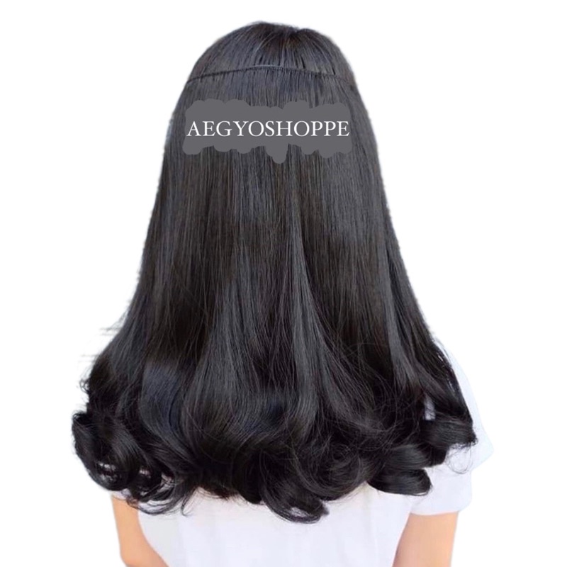 321 Hairclip korean biglayer bottom curly 40cm