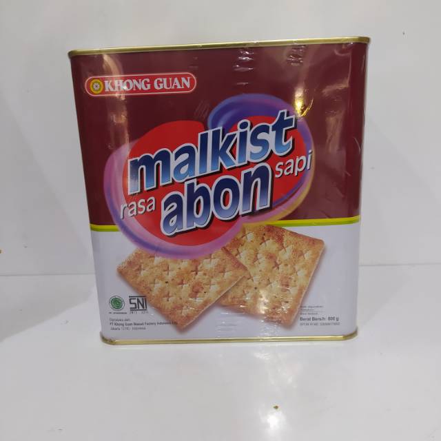 

Khong guan Malkist Abon tin