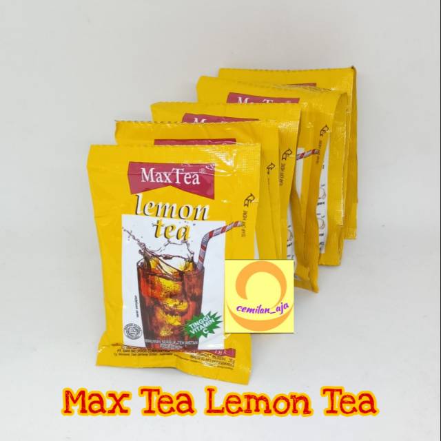 

BEST SELLER MAX TEA LEMON TEA SACHET 25 GRAM