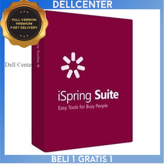 Ispring Suite 10 Pro + (Bonus Template PPT) - Aplikasi Belajar Seperti Web Materi Untuk PPT Premium