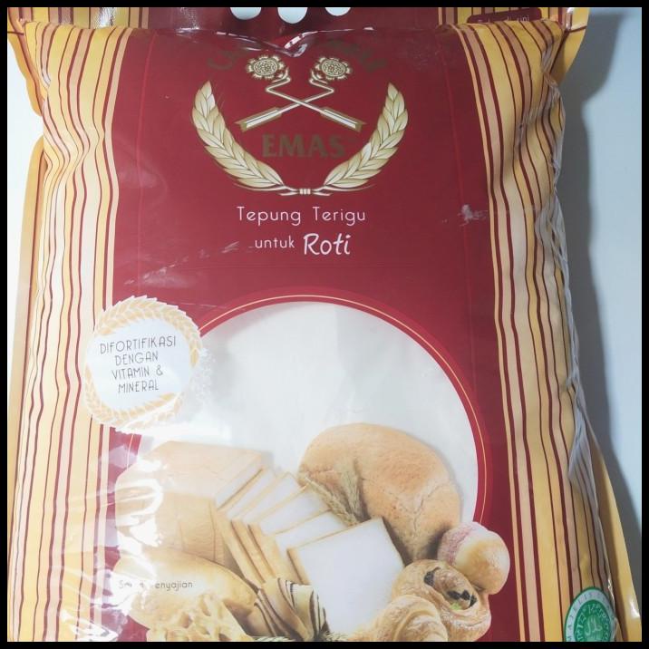 

Tepung Terigu Cakra Kembar Emas Roti 5Kg