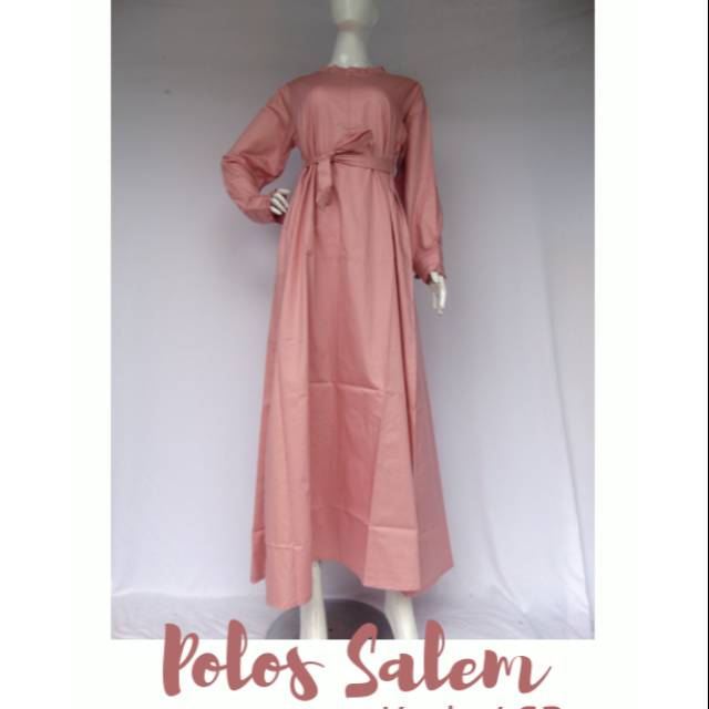 Original Gamis kiky collection polos salem